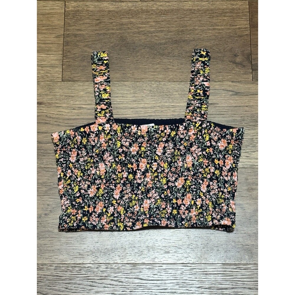 American Eagle Crop Top Women's Tank Floral Women’s Size Small